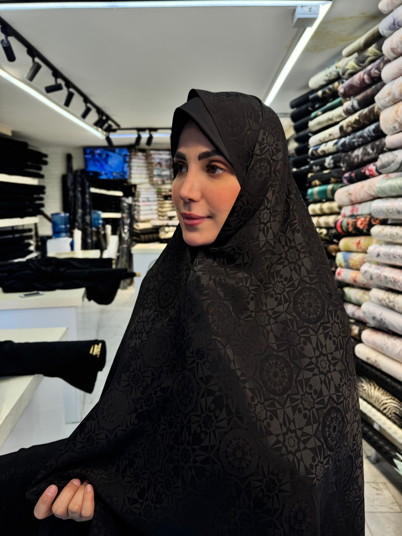 چادر مشکی سالون ژاپن کد041
