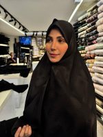 چادر مشکی سالون ژاپن کد042 - Image 2