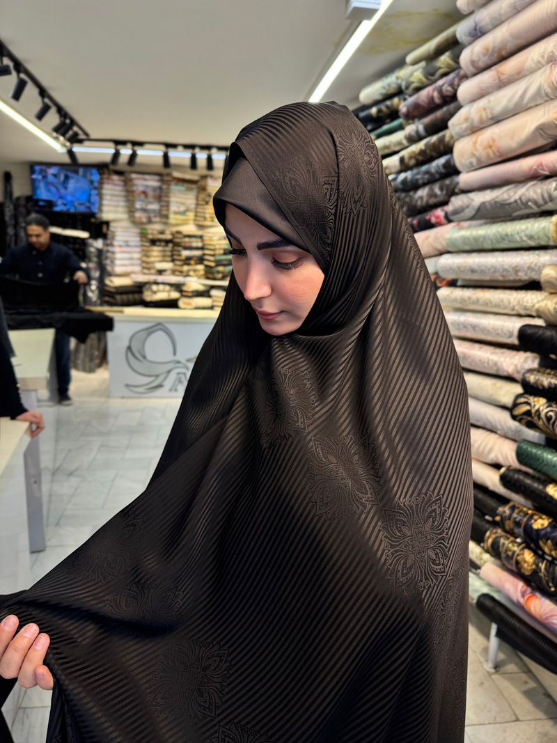 چادر مشکی سالون ژاپن کد044