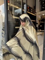 چادر رنگی ژاکارد ابریشم کد 055 - Image 3