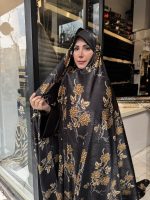 چادر رنگی ژاکارد ابریشم کد 056