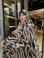 چادر رنگی ژاکارد ابریشم کد 060 - Image 3