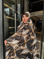چادر رنگی ژاکارد ابریشم کد 061 - Image 5