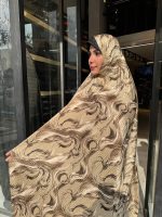 چادر رنگی ژاکارد ابریشم کد 061 - Image 3