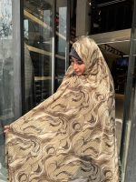چادر رنگی ژاکارد ابریشم کد 061 - Image 2