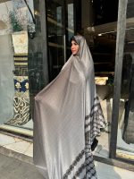 چادر رنگی ژاکارد ابریشم کد 064 - Image 3