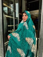 چادر رنگی ژاکارد ابریشم کد 063
