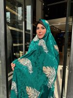 چادر رنگی ژاکارد ابریشم کد 063 - Image 2