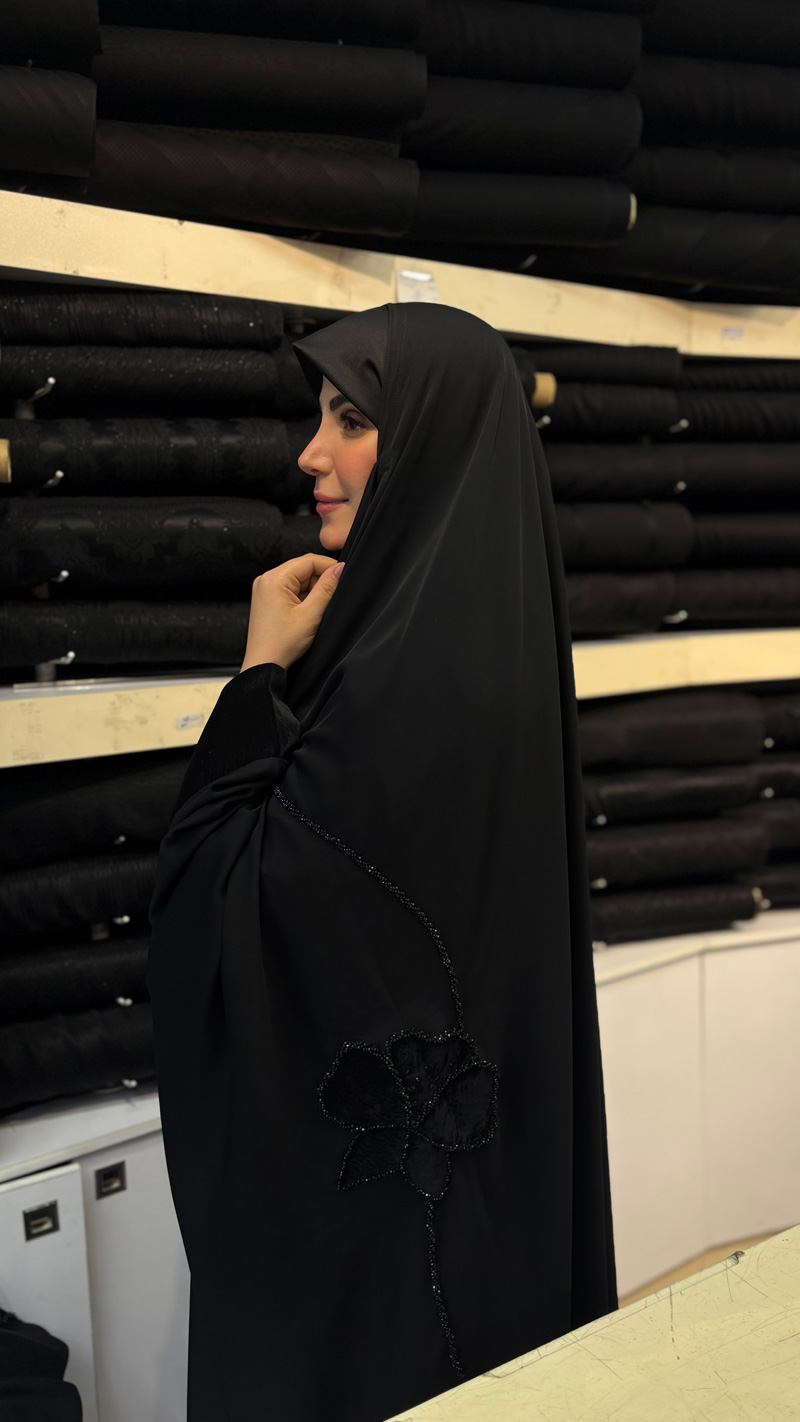 IMG_6513 چادر عربی کد 154 - Image 1